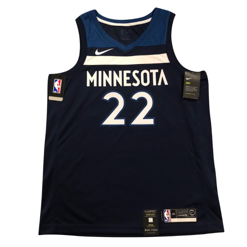 Wolfgang Sport - Wiggins #22 Minnesota Timberwolves 2017 Nike Jersey L